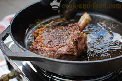 Liellopu steiks ar pannā recepti