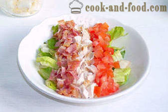 Cobb salāti - klasisks recepte