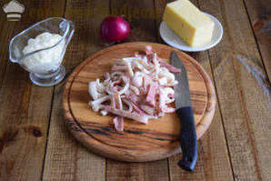 Kalmārs salāti ar sieru un olām