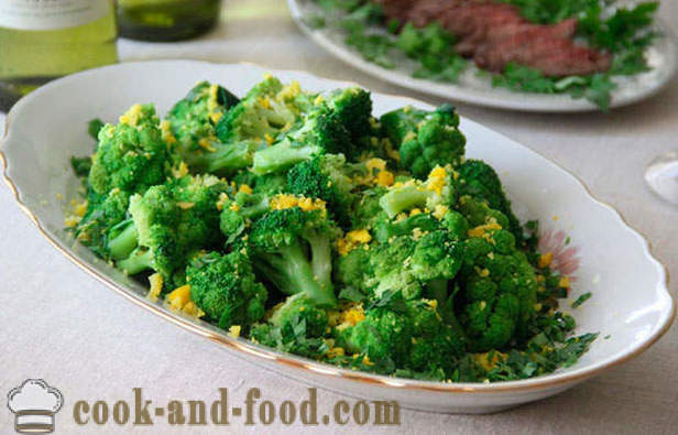 Vienkārša recepte brokoļi ar olu eļļu