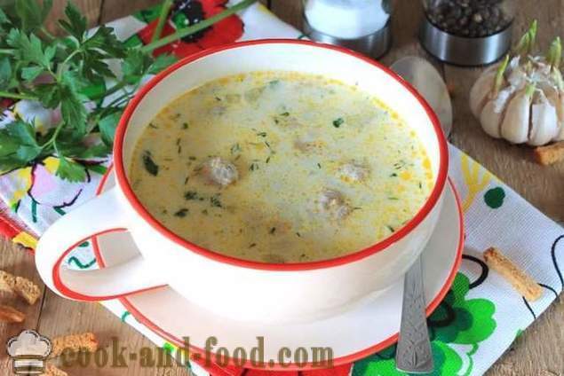 Meatball zupa recepte