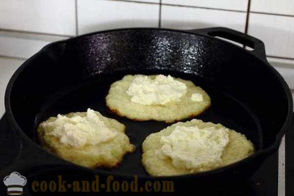 Kartupeļu pankūkas ar biezpienu
