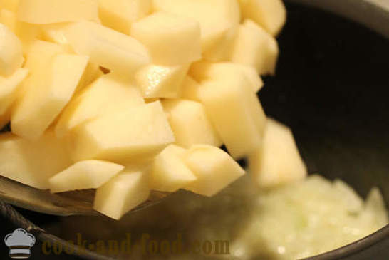 Kartupeļu zupa ar ķiplokiem