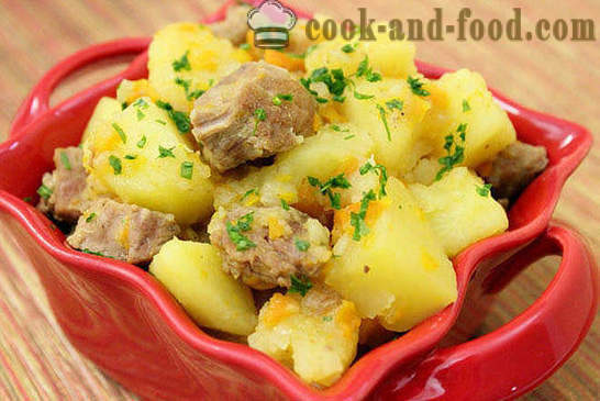 Cepti kartupeļi ar gaļu