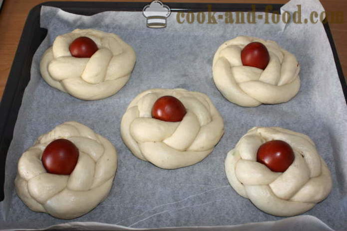 Garšīgas maizītes ar olu Lieldienām - kā padarīt garšīgi Lieldienu cepumus, soli pa solim recepšu fotogrāfijas