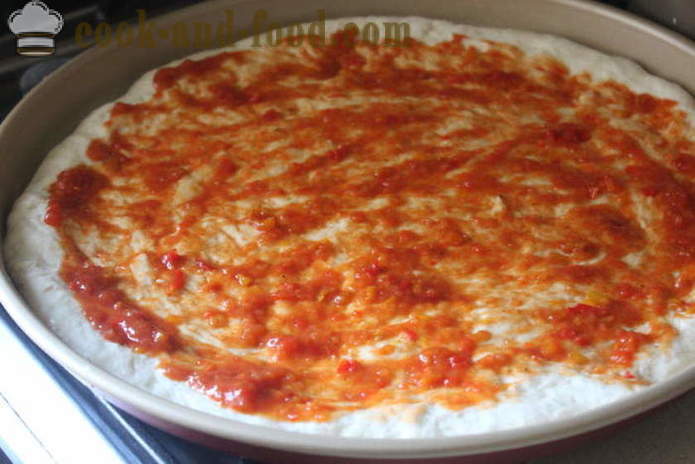 Raugs pica ar gaļu un sieru mājās - soli pa solim foto picas recepti ar malto gaļu krāsnī