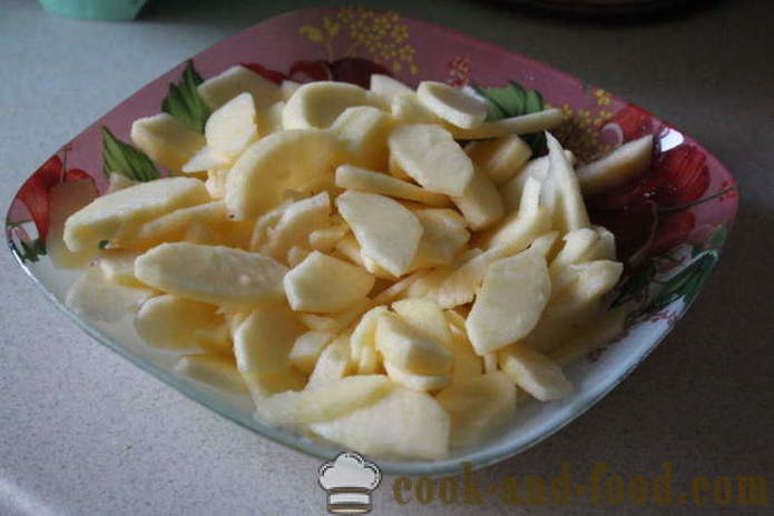 Tsvetaeva ābolu pīrāgs recepte ir klasiska Gājienu Tsvetaeva kūka ar fotogrāfiju