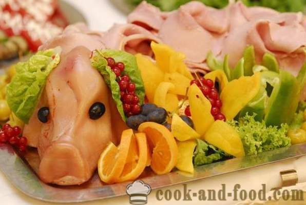 Pieejamu Jaungada ēdienkarte 2019. - nav ideju, ko gatavot Jaunais gads 2019. garšīgs un lēts, ēdienkarte būtu gada no Pig