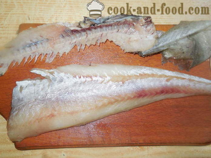 Heh zivis korejiešu mājās - kā padarīt Hye zivis, soli pa solim recepšu fotogrāfijas
