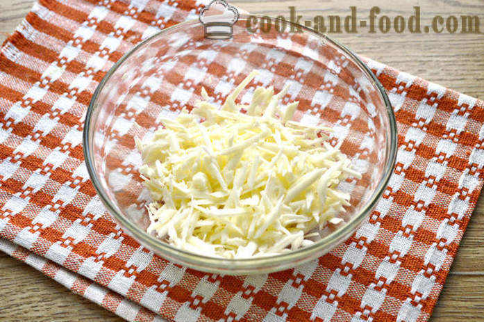 Salāti ar vistu un sieru - kā gatavot vistas salāti ar kausētu sieru, soli pa solim receptes ar fotogrāfijām un video