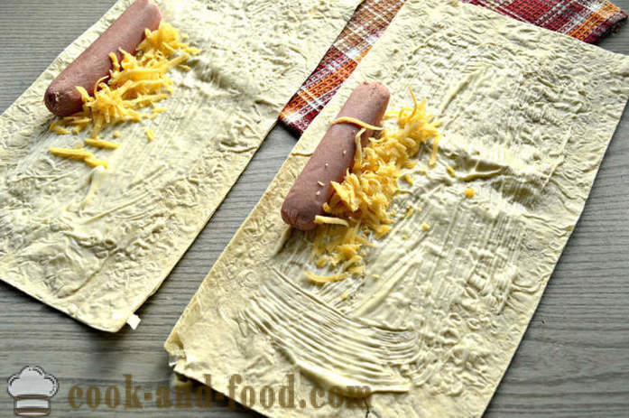Desas ar pitas maizi ar sieru un majonēzi - kā padarīt desu, kas pitas maizi, soli pa solim recepšu fotogrāfijas