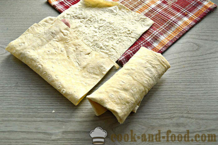 Desas ar pitas maizi ar sieru un majonēzi - kā padarīt desu, kas pitas maizi, soli pa solim recepšu fotogrāfijas
