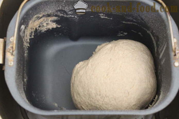 Rustic maize maizes automāts no rudzu un pilngraudu milti - kā padarīt maizi no dažāda veida miltiem maizes automātu, soli pa solim recepšu fotogrāfijas