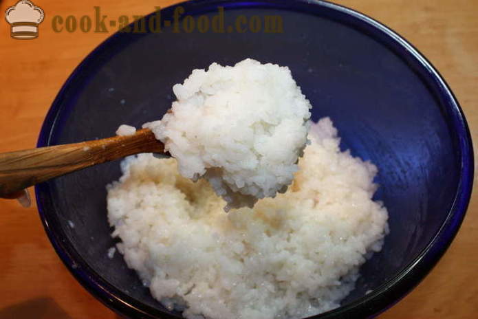 Labākā suši rīsi ar rīsu etiķi - kā gatavot rīsus, lai suši mājās, soli pa solim recepšu fotogrāfijas