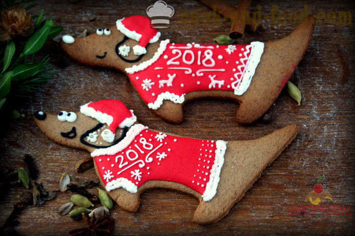 Galdu un galda dekoratīvs Vecgada 2018 - ideju par to, kā rotā Ziemassvētku tabulu gadu suns ar savām rokām