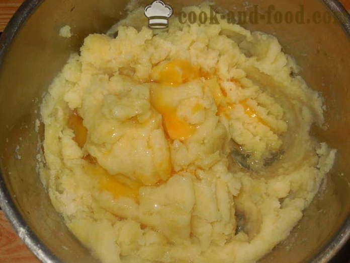 Laziest pelmeņi ar kartupeļiem - kā padarīt slinks pelmeņi ar kartupeļiem, soli pa solim recepšu fotogrāfijas
