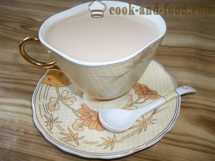 Klasisks masala tēja ar pienu un garšvielām - kā padarīt tēja, chai ar pienu, soli pa solim recepšu fotogrāfijas