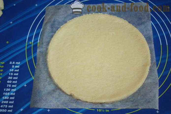 Sand Ķiršu pīrāgs - kā cept kūka ar ķiršiem krāsnī, ar soli pa solim recepšu fotogrāfijas