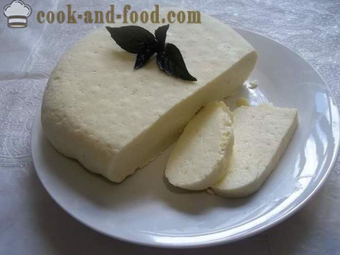 Siers siers no piena mājām - kā padarīt sieru mājās, soli pa solim recepšu fotogrāfijas