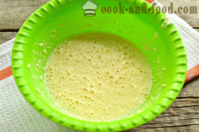 Lemon pīrāgs ar mannas un jogurtu ar formu kūka - kā padarīt kefīra mannu, soli pa solim recepšu fotogrāfijas