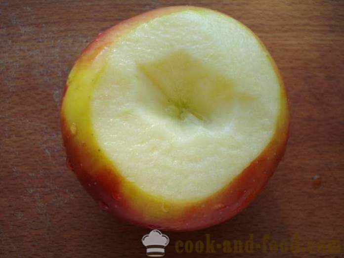 Cepti āboli mikroviļņu krāsnī - kā gatavot ābolus ar mikroviļņu krāsns, soli pa solim recepšu fotogrāfijas