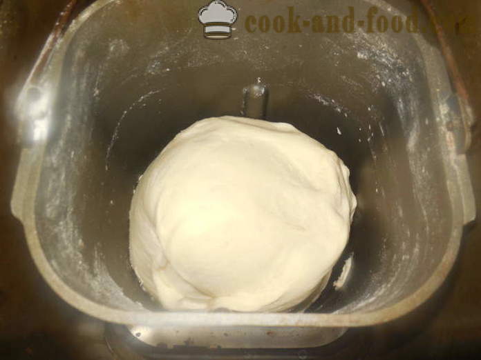 Vienkārša recepte mājās ceptu maizi par tomātu marinādē - kā cept maizi maizes automāts mājās, soli pa solim recepšu fotogrāfijas