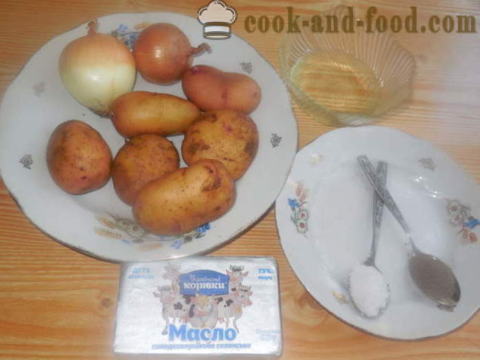 Meatless pelmeņi ar neapstrādātu kartupeļu un sīpolu - kā gatavot pelmeņus ar izejvielu kartupeļiem, soli pa solim recepšu fotogrāfijas