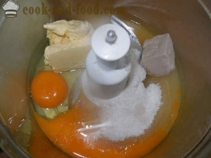 Lieldienu kūka ar apelsīnu sulu vai kūka-kraffin cepumu mīklas, kā gatavot, soli pa solim recepšu fotogrāfijas