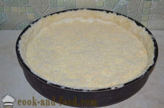 Cars siera kūka ar krējuma sieru krāsnī - kā gatavot sektoru mīklu ar sieru, soli pa solim recepšu fotogrāfijas