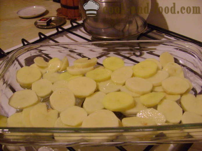 Vistas spārni gultā kartupeļiem krāsnī - kā padarīt spārniem un kartupeļus krāsnī, ar soli pa solim recepšu fotogrāfijas