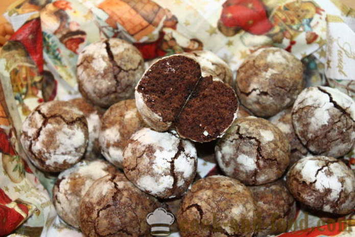 Krekinga šokolādes cepumi - kā padarīt šokolādes chip cookies mājās soli pa solim recepšu fotogrāfijas