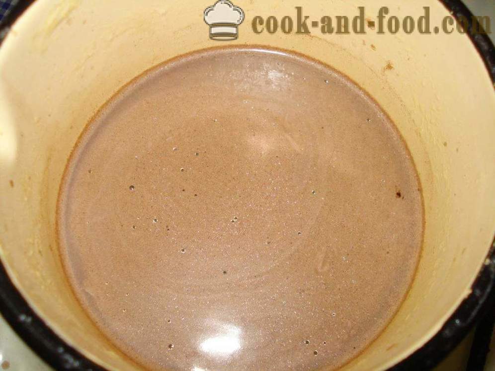 Mājās kakao ar pienu - kā pagatavot kakao pulveri ar pienu, soli pa solim recepšu fotogrāfijas