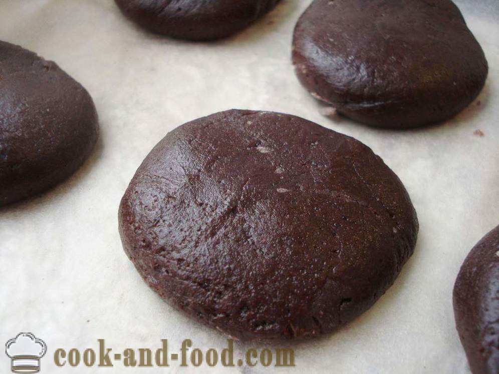 Pašdarināts šokolādes cepumi ar kakao, ātri un vienkārši - kā gatavot šokolādes chip cookies mājās soli pa solim recepšu fotogrāfijas