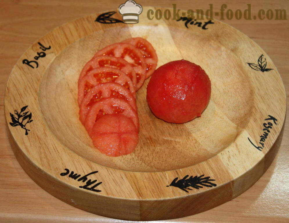 Gaļas sautējums ar cukini un tomātiem - kā gatavot gaļu cepti krāsnī, ar soli pa solim recepšu fotogrāfijas