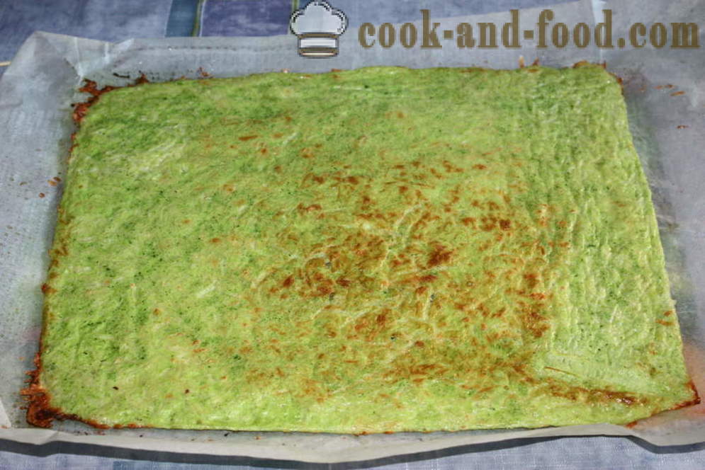 Vistas rulete ar omleti - kā pagatavot omleti roll pildīti ar vistu, soli pa solim recepšu fotogrāfijas