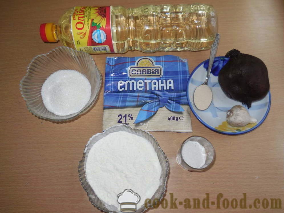 Ukrainas pelmeņi ar ķiploku borscht, lai - kā cept pelmeņus ar ķiplokiem krāsnī, ar soli pa solim recepšu fotogrāfijas