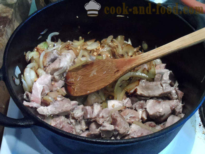 Kharcho zupa ar rīsiem - kā gatavot zupas izrakt mājās, soli pa solim recepšu fotogrāfijas