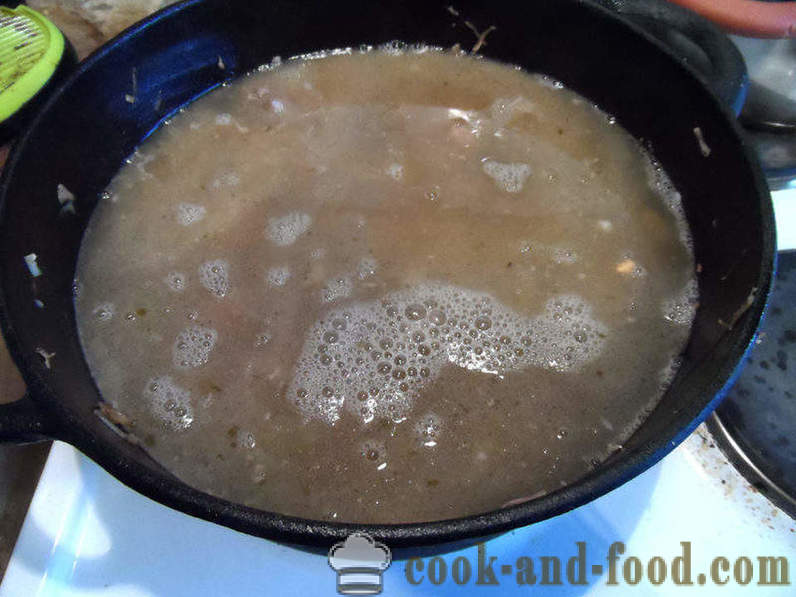 Kharcho zupa ar rīsiem - kā gatavot zupas izrakt mājās, soli pa solim recepšu fotogrāfijas
