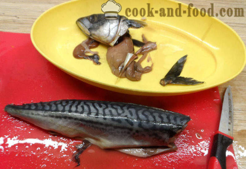 Fishcakes skumbrija - kā pagatavot zivju kūkas no makrelēm, soli pa solim recepšu fotogrāfijas