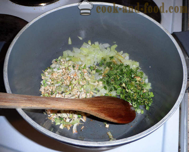 Dārzeņu zupa - kā pagatavot zupu zaļo dārzeņu, soli pa solim recepšu fotogrāfijas