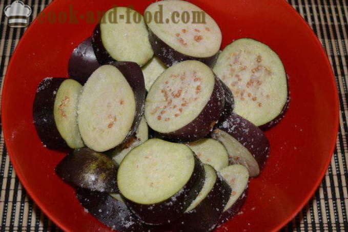 Dārzeņu sautējums ar baklažānu un cukini cepeškrāsnī - kā gatavot sautētu baklažānu un cukini, ar soli pa solim recepšu fotogrāfijas