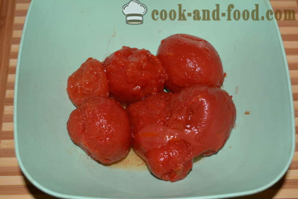 Tomātu zupa ar kotletes - kā gatavot tomātu zupa ar kotletēm, ar soli pa solim recepšu fotogrāfijas