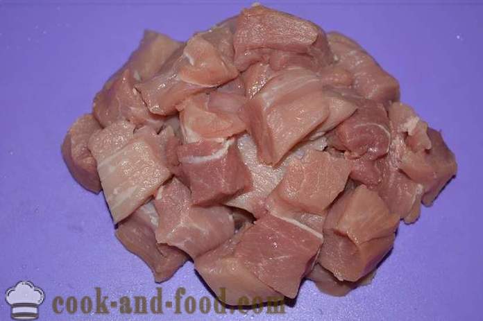 Delicious griķi ar gaļu pannā - kā gatavot griķu biezputru ar gaļu, soli pa solim recepšu fotogrāfijas