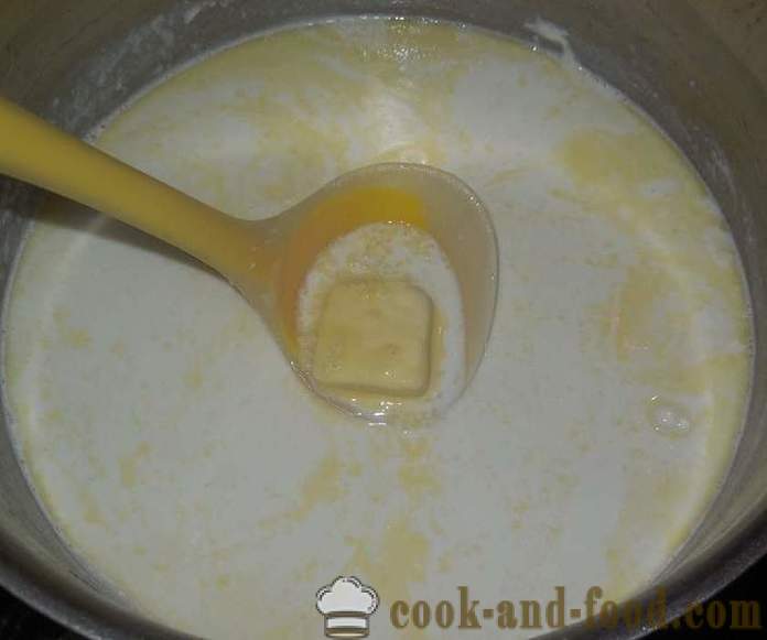 Millet biezputra ar pienu - kā gatavot prosas biezputru ar pienu, soli pa solim recepšu fotogrāfijas