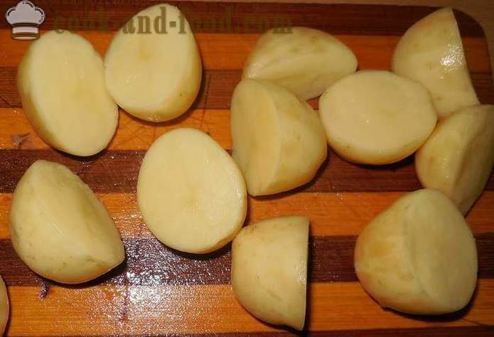 Gardi jaunie kartupeļi skābo krējumu ar dillēm un ķiplokiem - to, kā gatavot gardu jaunos kartupeļus, vienkāršu recepti ar foto