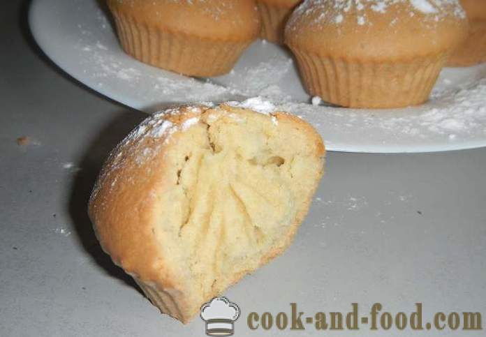 Pašdarināts recepte vienkāršu kūka silikona veidnes - kā padarīt delicious cupcakes vienkāršu, soli pa solim recepte kūka ar foto