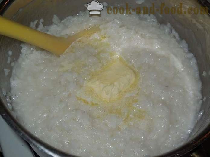Kā pagatavot rīsu putra uz ūdens ar piedevām - recepti ar fotogrāfiju