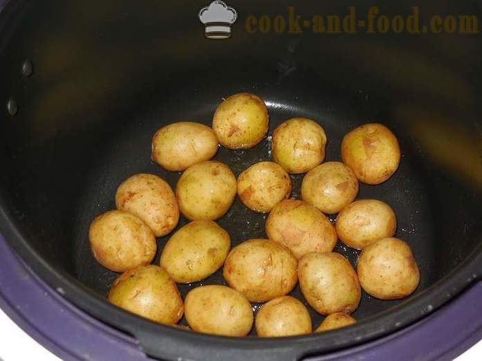 Jaunie kartupeļi multivarka ar skābo krējumu, dillēm un ķiplokiem - soli pa solim receptes ar fotogrāfijām, kā garšīgu pagatavot jaunos kartupeļus