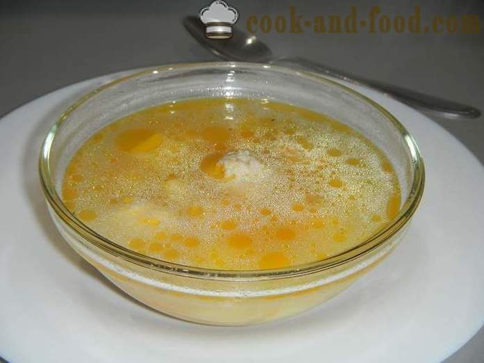 Delicious zupa ar kotletes un nūdeles - soli pa solim receptes ar fotogrāfijām, kā gatavot zupa ar kotletes
