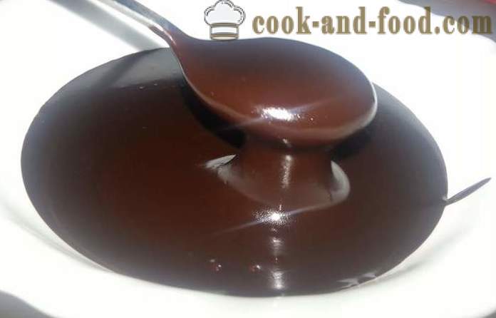 Labākā šokolādes glazūra ar skābo krējumu - recepte kā padarīt glazūra ar kakao, skābo krējumu un sviestu, ar video